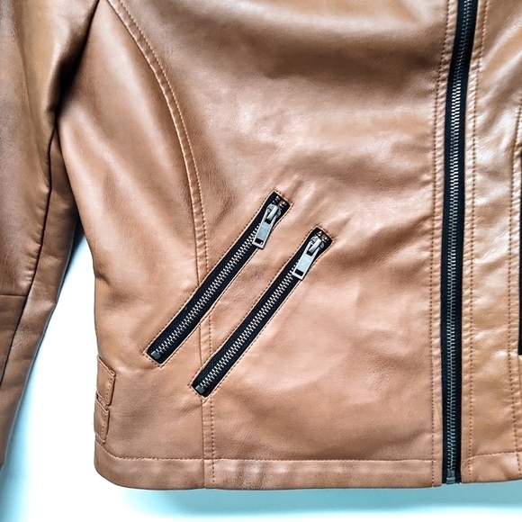 Classic Brown Bomber Jacket with Timeless Appeal - Picture 3 of 6